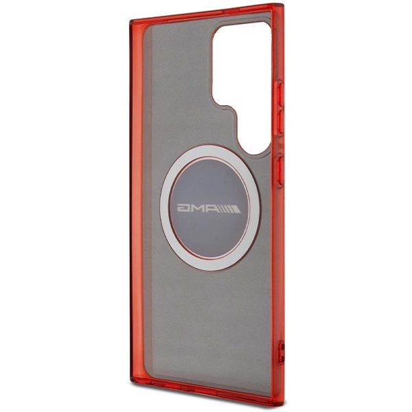 AMG Transparent Bicolor MagSafe case for Samsung Galaxy S24 Ultra - blackeng