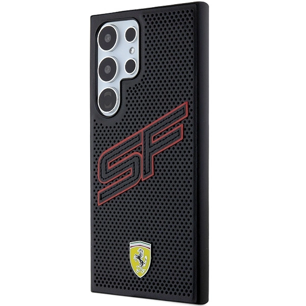 Ferrari Big SF Perforated case for Samsung Galaxy S24 Ultra - blackeng