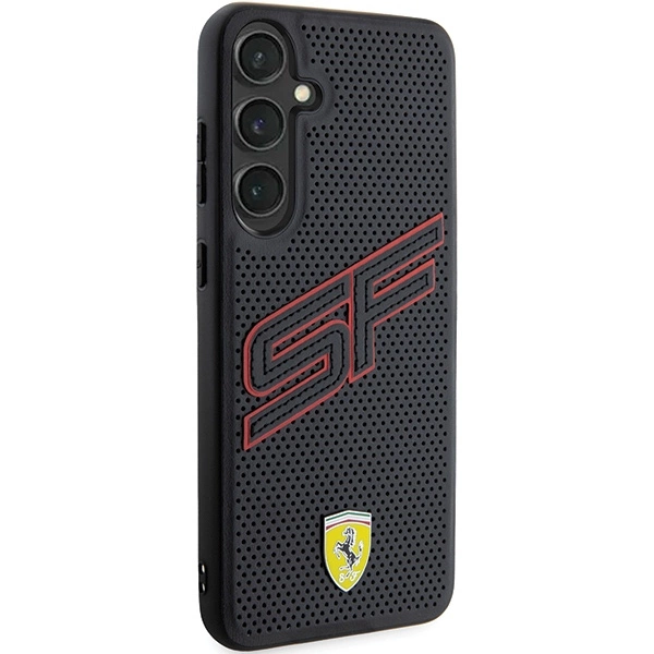 Ferrari Big SF Perforated case for Samsung Galaxy S24+ - blackeng