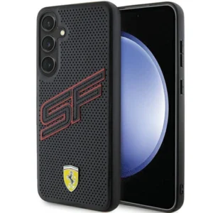 Ferrari Big SF Perforated case for Samsung Galaxy S24 - blackeng