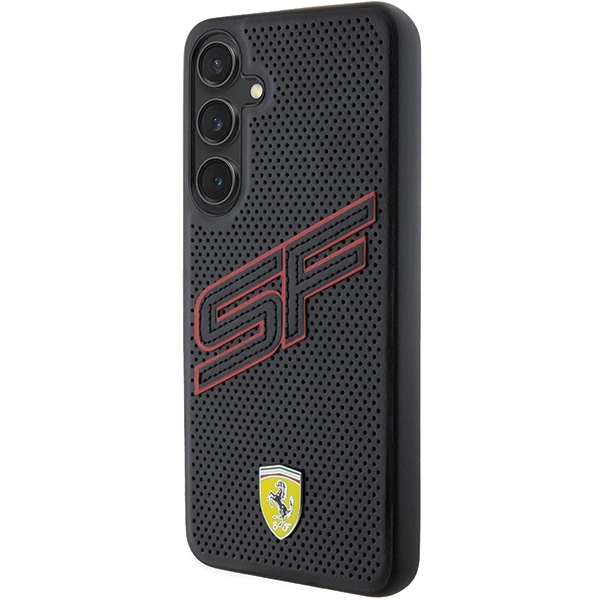 Ferrari Big SF Perforated case for Samsung Galaxy S24 - blackeng