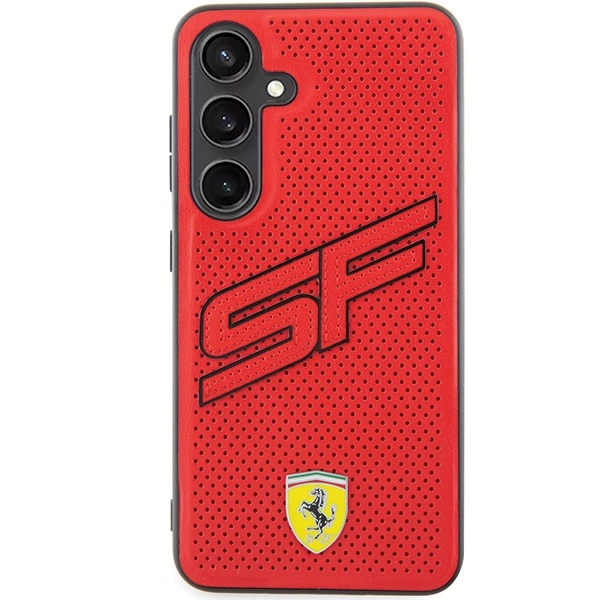 Ferrari Big SF Perforated case for Samsung Galaxy S24 - redeng