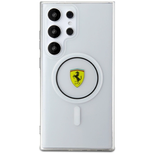 Ferrari IML Transp Inner Circle Line MagSafe case for Samsung Galaxy S24 Ultra - blackeng