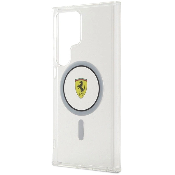 Ferrari IML Transp Inner Circle Line MagSafe case for Samsung Galaxy S24 Ultra - blackeng