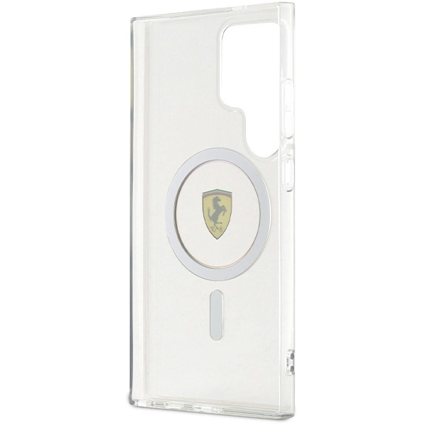 Ferrari IML Transp Inner Circle Line MagSafe case for Samsung Galaxy S24 Ultra - blackeng
