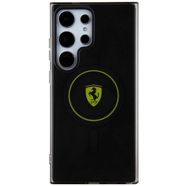 Ferrari FEHMS24LU3SMY S24 Ultra S928 yellow/yellow hardcase IML Smoked Inner Circle Line MagSafeeng