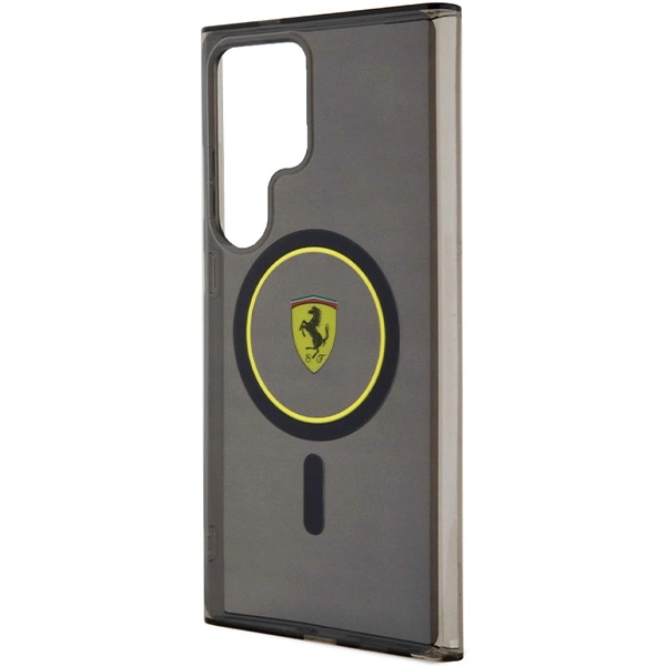 Ferrari FEHMS24LU3SMY S24 Ultra S928 yellow/yellow hardcase IML Smoked Inner Circle Line MagSafeeng