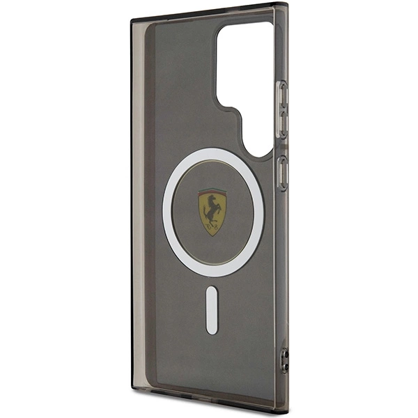 Ferrari FEHMS24LU3SMY S24 Ultra S928 yellow/yellow hardcase IML Smoked Inner Circle Line MagSafeeng