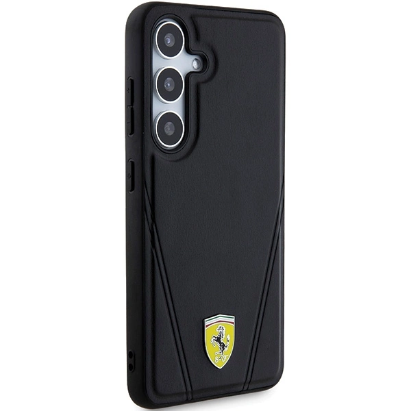 Ferrari Hot Stamp V Lines MagSafe case for Samsung Galaxy S24 - blackeng