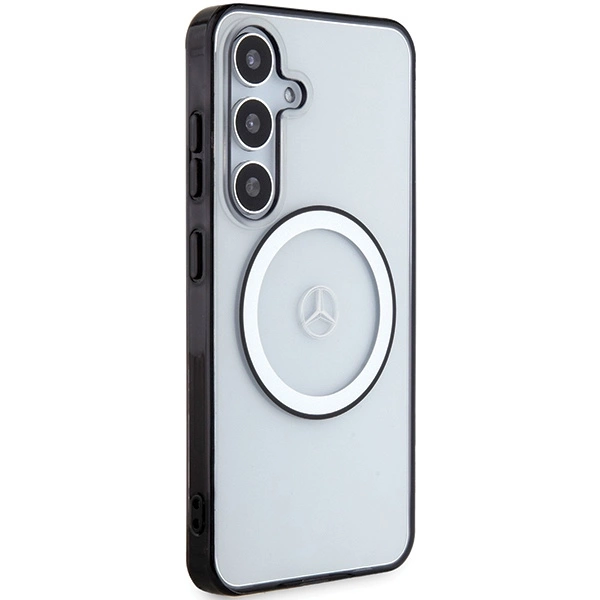 Mercedes Printed Logo MagSafe case for Samsung Galaxy S24 - transparenteng