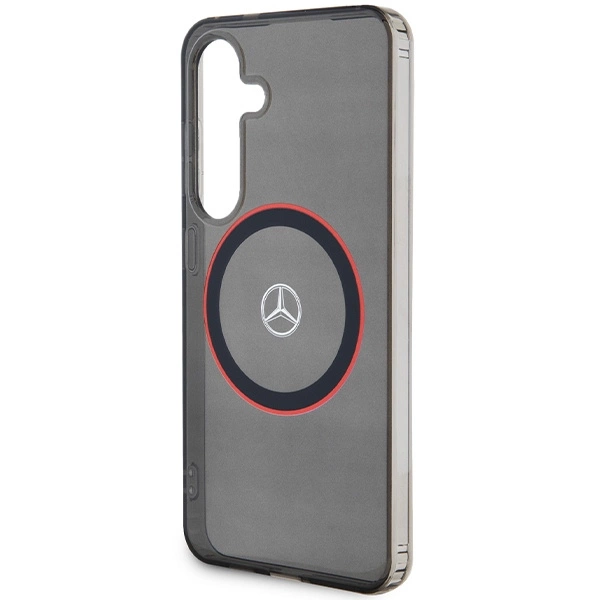 Mercedes Double Layer W Red MagSafe case for Samsung Galaxy S24 - blackeng
