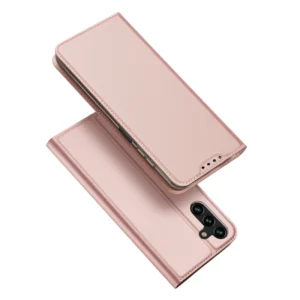[RETURNED ITEM] Dux Ducis Skin Pro Case for Samsung Galaxy A14 4G / 5G Flip Cover Card Wallet Stand Pinkeng