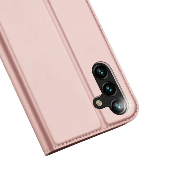 [RETURNED ITEM] Dux Ducis Skin Pro Case for Samsung Galaxy A14 4G / 5G Flip Cover Card Wallet Stand Pinkeng