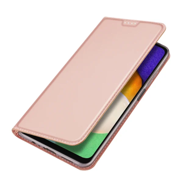 [RETURNED ITEM] Dux Ducis Skin Pro Case for Samsung Galaxy A14 4G / 5G Flip Cover Card Wallet Stand Pinkeng