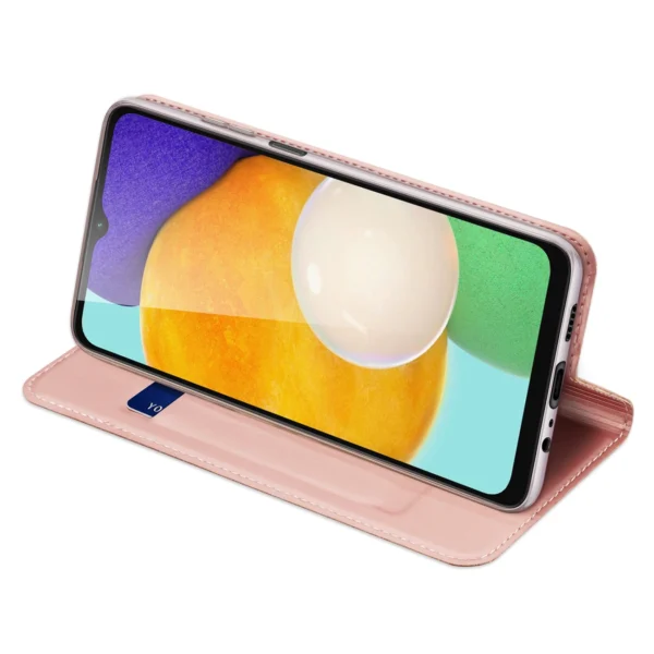 [RETURNED ITEM] Dux Ducis Skin Pro Case for Samsung Galaxy A14 4G / 5G Flip Cover Card Wallet Stand Pinkeng