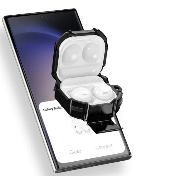Dux Ducis SECG case for Samsung Galaxy Buds Live / Buds Pro / Buds 2 / Buds 2 Pro - blackeng