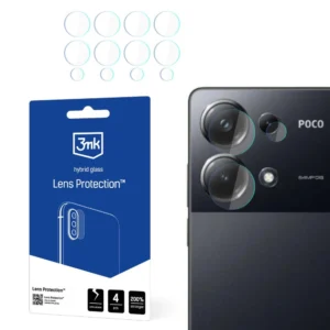 3mk Lens Protection™ hybrid camera glass for Poco M6 Pro 4Geng