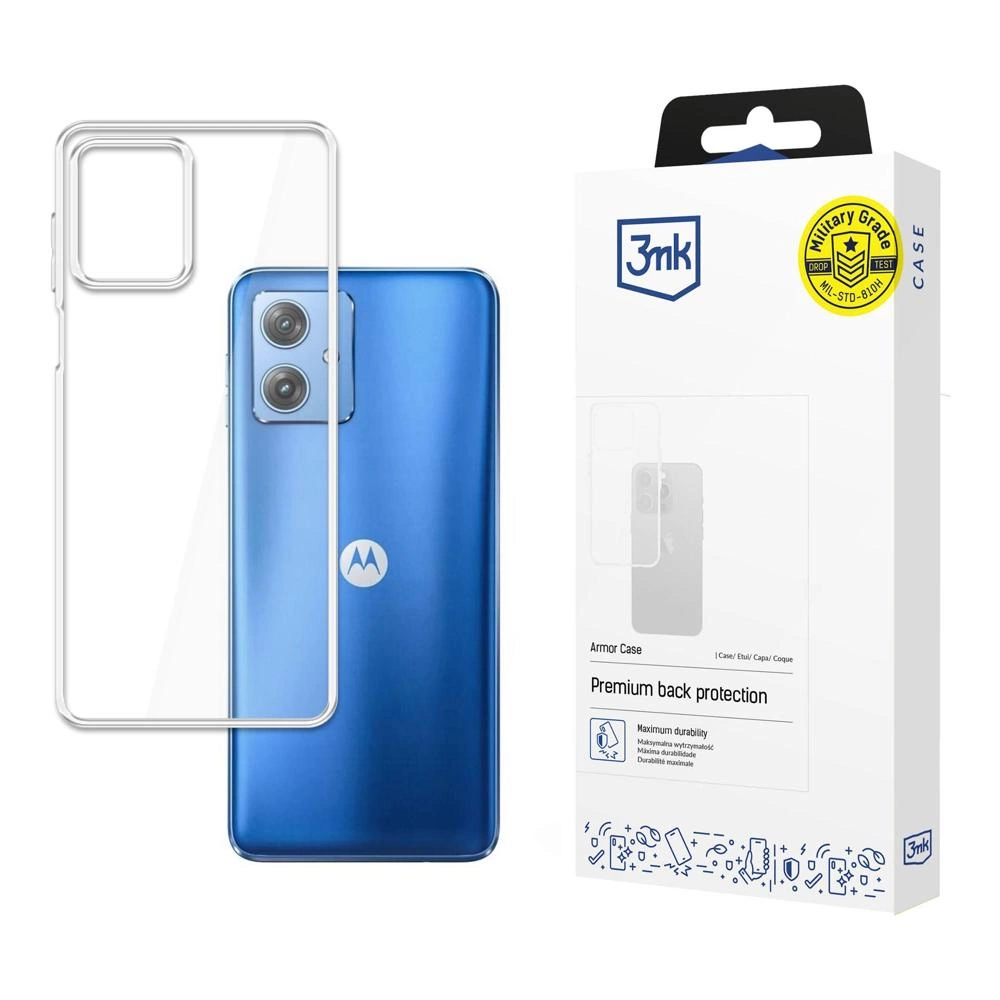 3mk Armor Case for Motorola Moto G54 Power Edition - transparenteng