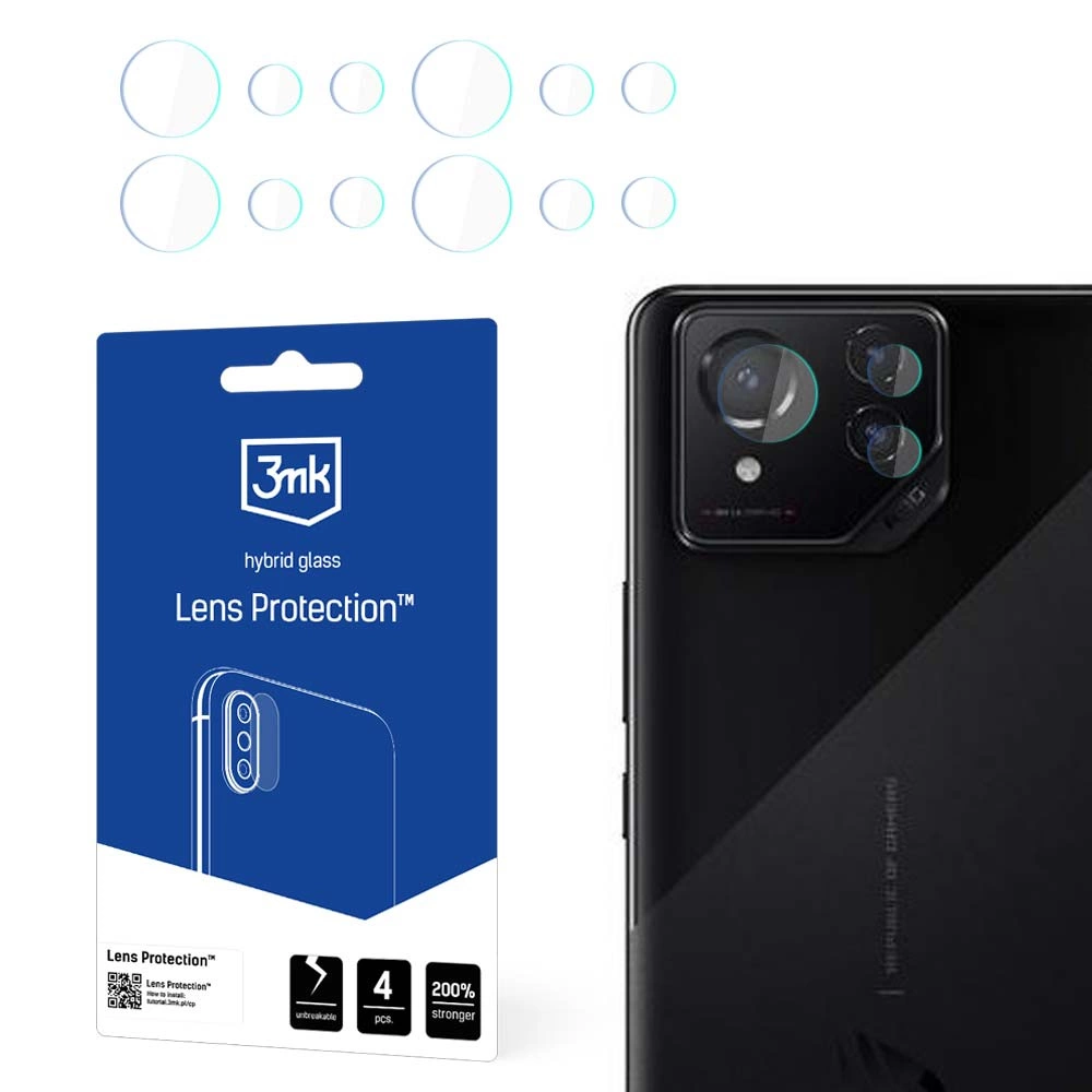 3mk Lens Protection™ hybrid camera glass for Asus ROG Phone 8/8 Proeng