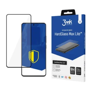 9H 3mk HardGlass Max Lite™ glass on Poco X6 5Geng