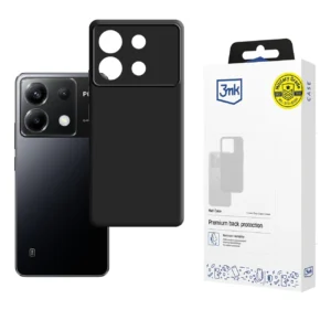 3mk Matt Case for Poco X6 5G - blackeng