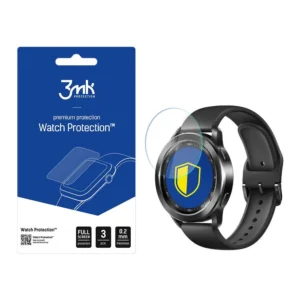 3mk Watch Protection™ hybrid glass v. FlexibleGlass Lite on Xiaomi Watch S3eng