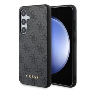 Guess 4G Metal Gold Logo case for Samsung Galaxy S24 - blackeng