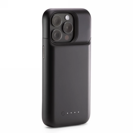 Mophie Juice Pack case for iPhone 15 Pro with built-in 2400 mAh power bank - blackeng