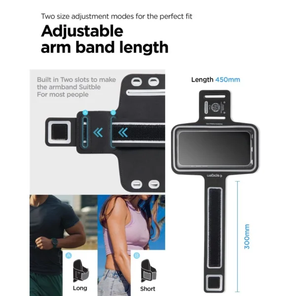 Spigen A703 sports armband 6.9'' - blackeng