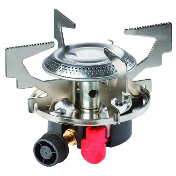 Gas camping stove with gas cartridges (thread or valve) ATOS piezo igniter 1.8kWeng