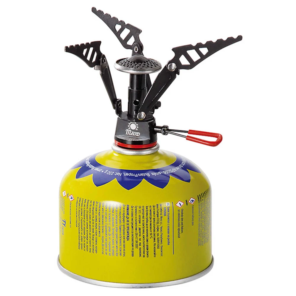 The lightest tourist stove for gas cartridges (valve or thread) SPARK 80gram 2.6kWeng