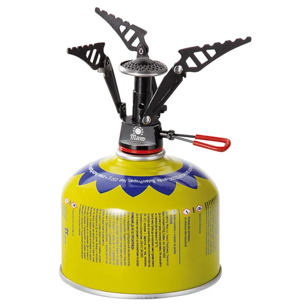 The lightest tourist stove for gas cartridges (valve or thread) SPARK 80gram 2.6kWeng
