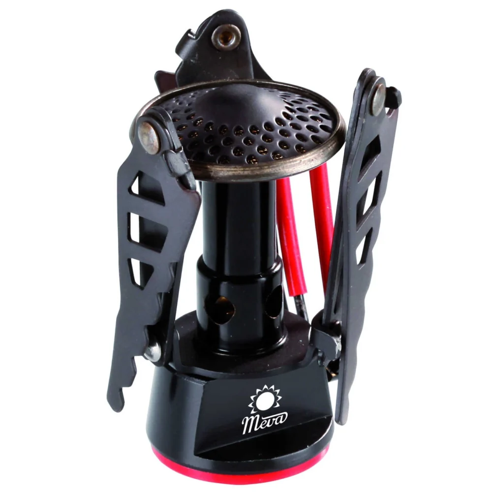The lightest tourist stove for gas cartridges (valve or thread) SPARK 80gram 2.6kWeng