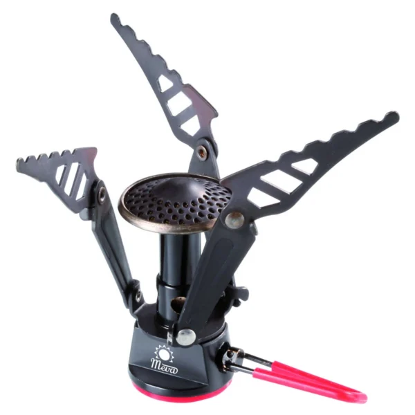 The lightest tourist stove for gas cartridges (valve or thread) SPARK 80gram 2.6kWeng