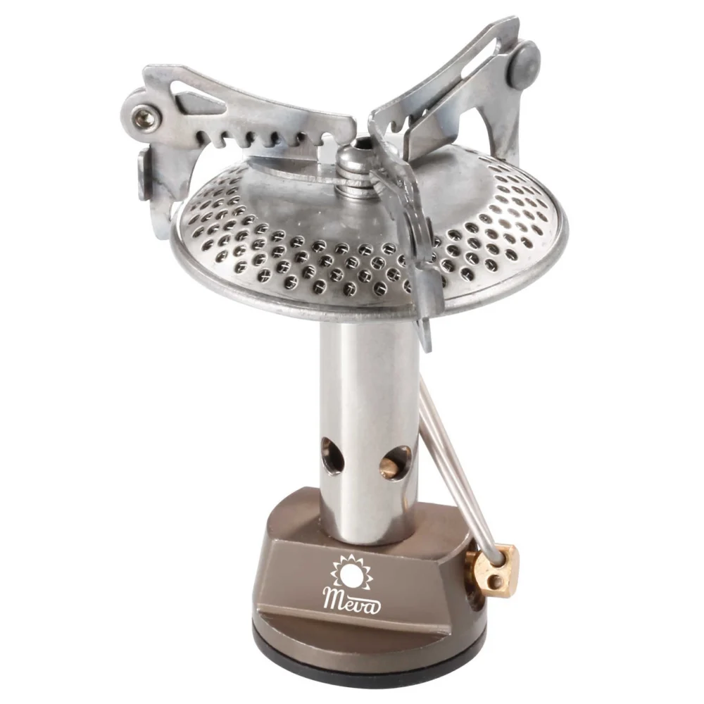 The lightest tourist stove for gas cartridges (valve or thread) HIKER 70gram 2.4kWeng