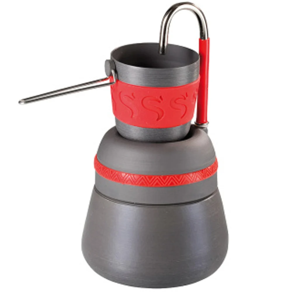 Tourist flow coffee maker with filter + 150ml tourist mugeng