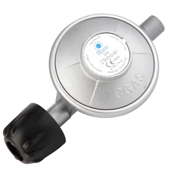 Gas reducer, gas pressure regulator for 7/16 gas cartridgeseng