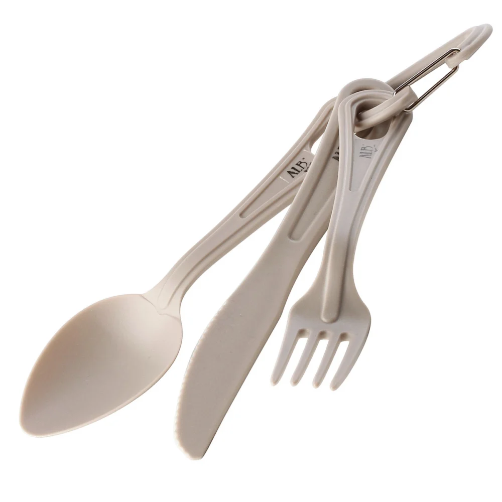Tourist tableware and cutlery SET for 2 people.eng