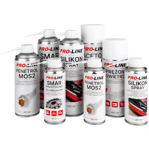 Silicone spray grease for seal care PRO-LINE 500mleng