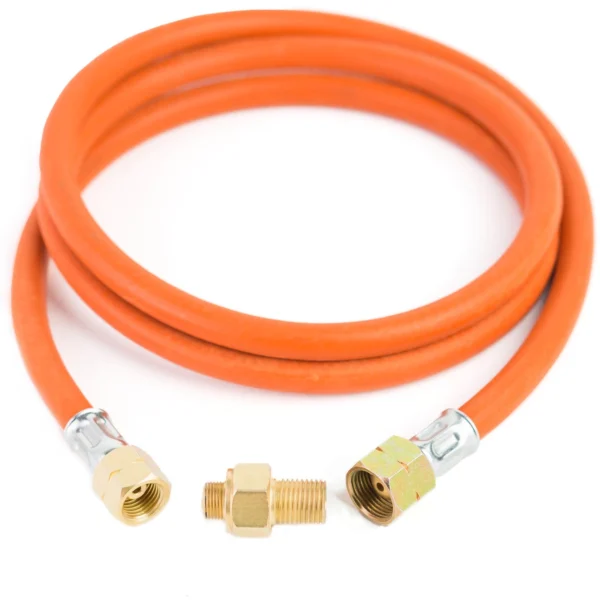 Reduction connection to a tourist gas cylinder G 3/8" L - 7/16" hose 1.5 meng