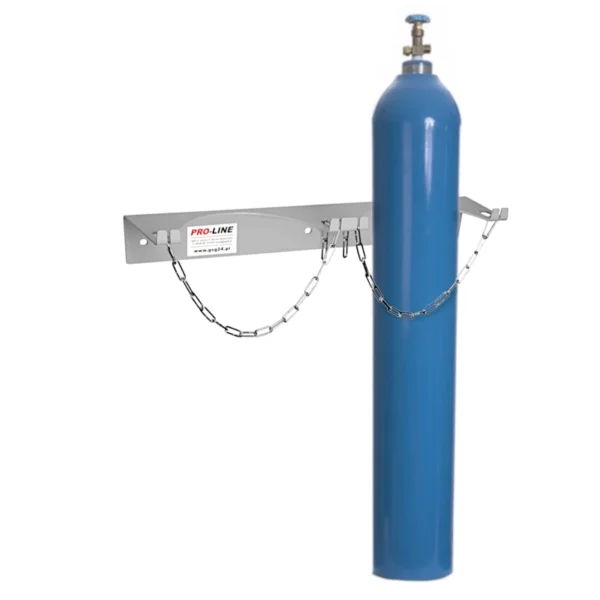 Wall holder for 2 gas cylinders, max. diameter 250 mm PRO-LINE cylinderseng