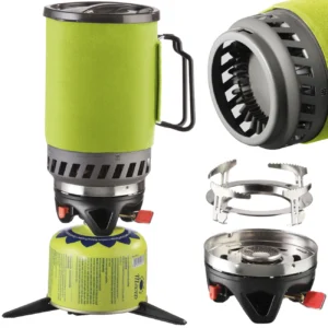 Gas tourist stove for gas cartridges TRIPPER SETeng