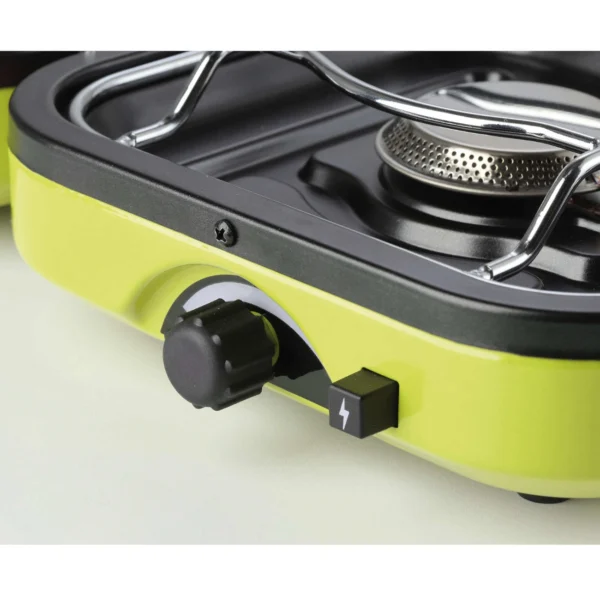 DUAL COMPACT + GRILL double camping stoveeng