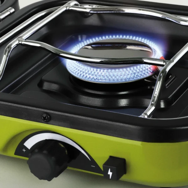 DUAL COMPACT + GRILL double camping stoveeng
