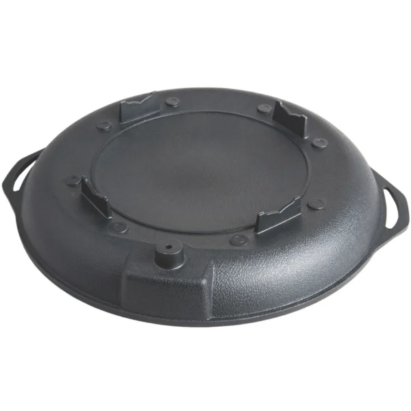 Grill grate and grill pan for a gas camping stove and grilleng