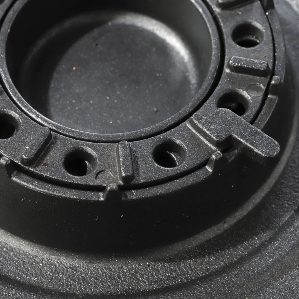 Grill grate for a gas camping stove with a CAST IRON burner functioneng