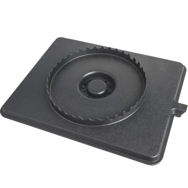 Grill grate for a gas camping stove with a CAST IRON burner functioneng