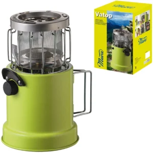 2in1 Tourist stove with a heater for MEVA VATOP gas cartridgeseng