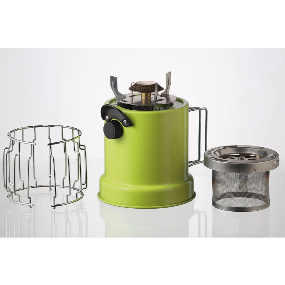 2in1 Tourist stove with a heater for MEVA VATOP gas cartridgeseng