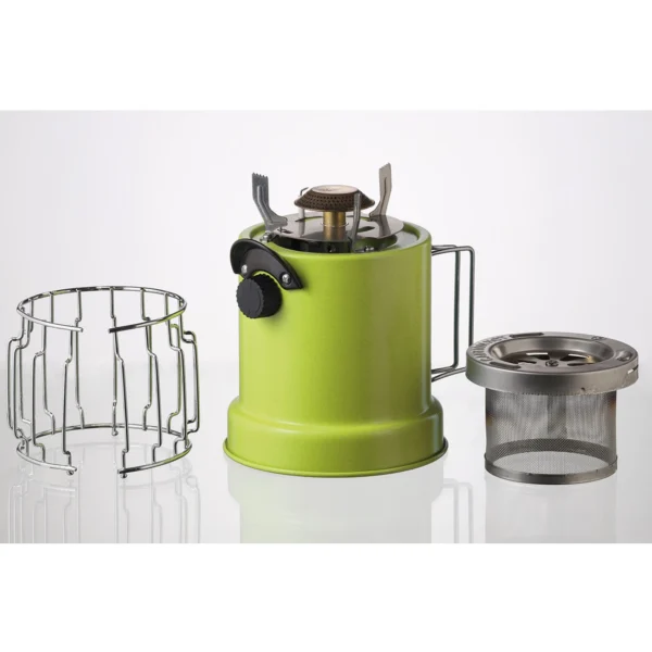 2in1 Tourist stove with a heater for MEVA VATOP gas cartridgeseng